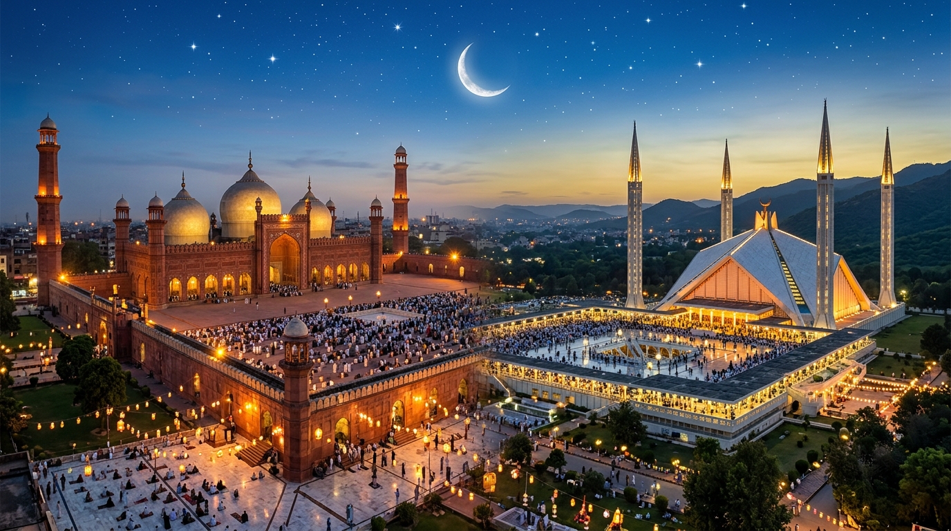 Pakistan Ramadan Calendar Background